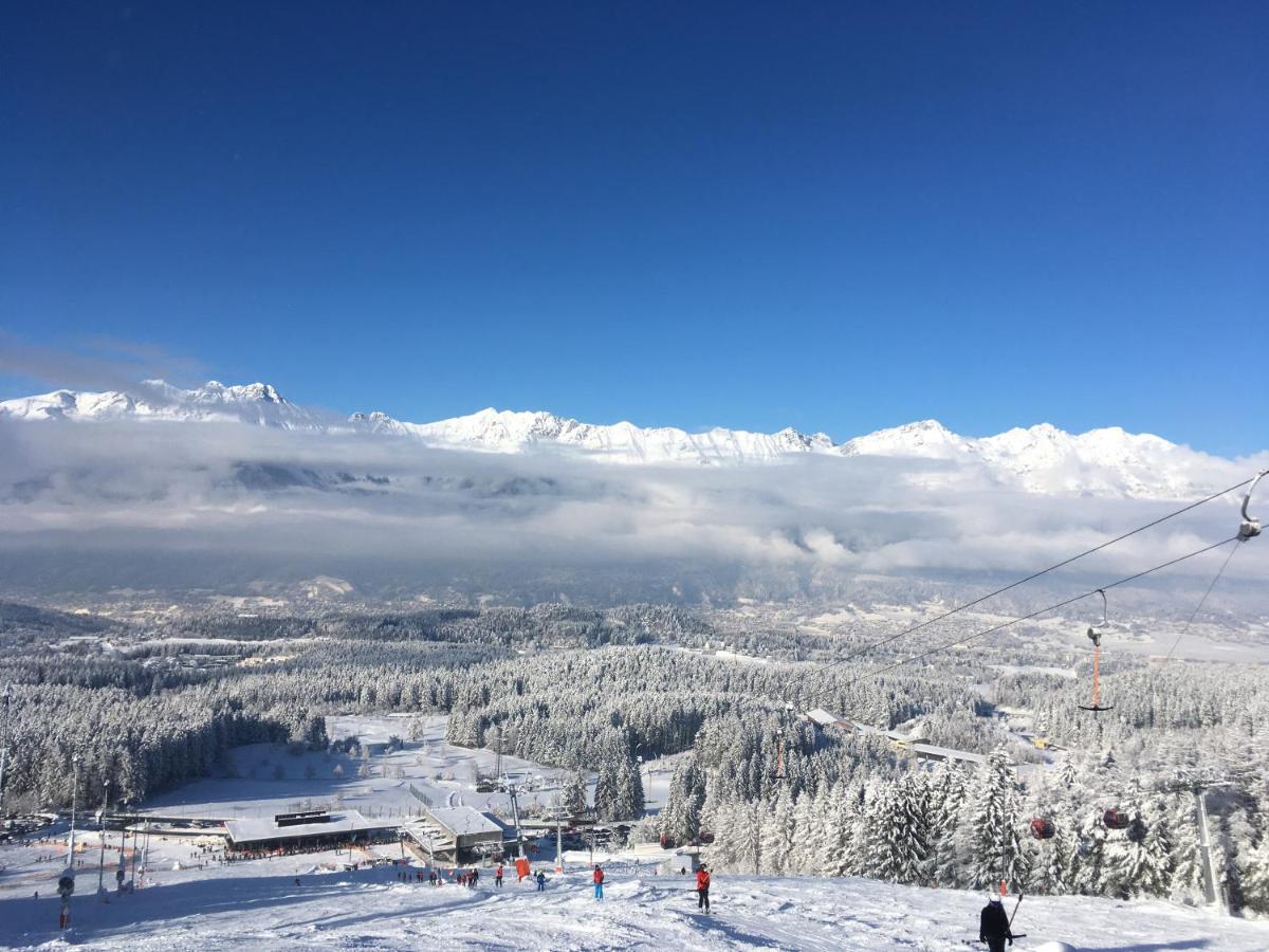 Apartment Wiesenhof - Natur & Weitblick Ueber Innsbruck - Ladestation Fuer Elektroautos Eksteriør bilde